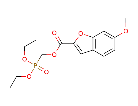 (diethoxyphosphoryl)methyl 6-methoxybenzofuran-2-carboxylate