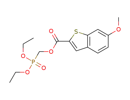 (diethoxyphosphoryl)methyl 6-methoxybenzothiophene-2-carboxylate