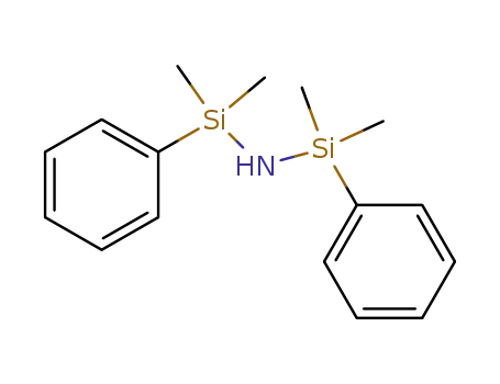 Molecular Structure of 3449-26-1 (1,3-DIPHENYL-1,1,3,3-TETRAMETHYLDISILAZANE)