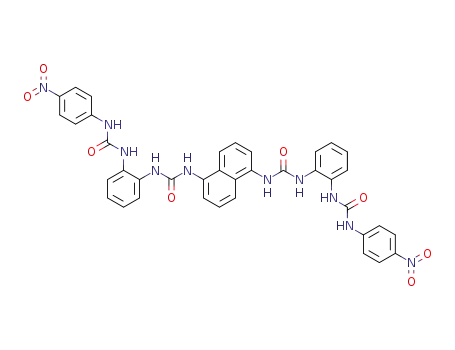 1,19-(naphthalene-1,2-diyl)bis(3-(2-(3-(4-nitrophenyl)ureido)phenyl)urea)