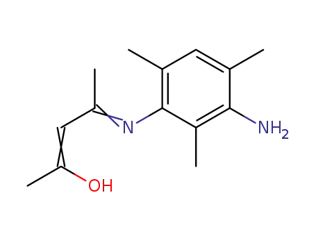 4-(3-amino-2,4,6-trimethylphenylimino)-pent-2-en-2-ol