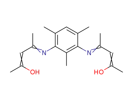 4-[3-(3-hydroxy-1-methyl-but-2-enylideneamino)-2,4,6-trimethylphenylimino]-pent-2-en-2-ol