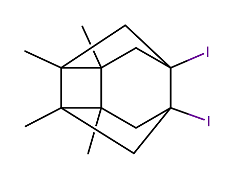 1,6-diiodo-3,4,8,9-tetramethyltetracyclo[4.4.0.03,9.04,8]decane