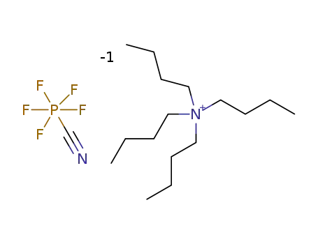 tetra-n-butylammonium monocyanido(pentafluorido)phosphate