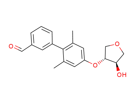 4′-(((3R,4R)/(3S,4S)-4-hydroxytetrahydrofuran-3-yl)oxy)-2',6'-dimethylbiphenyl-3-carbaldehyde