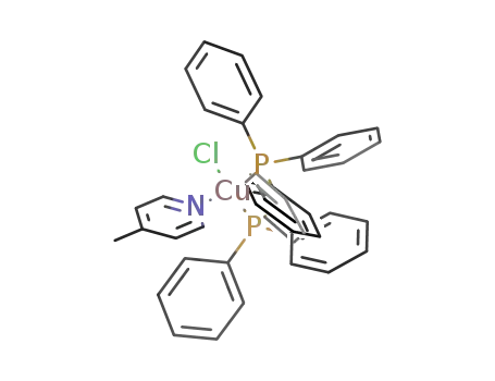 [CuCl(PPh3)2(4-methylpyridine)]