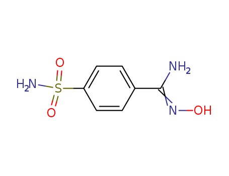 Benzenecarboximidamide, 4-(aminosulfonyl)-N-hydroxy-