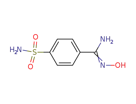 Molecular Structure of 4476-10-2 (4-[amino(hydroxyimino)methyl]-)