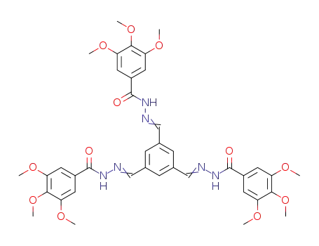 N'1,N'3,N'5-tris(3,4,5-trimethoxybenzylidene)benzene-1,3,5-tricarbohydrazide
