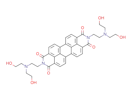 2,9-di(di(2-hydroxyethyl)aminoethyl)-1,2,3,8,9,10-hexahydroisoquino[6',5',4':10,5,6] anthra[2,1,9-def]isoquinoline-1,3,8,10-tetraone