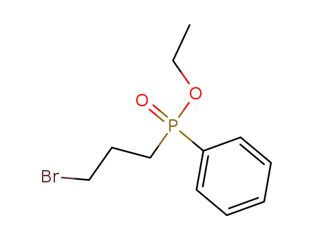 (3-bromopropyl)(phenyl)phosphinic acid ethyl ester