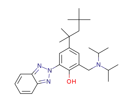2-(2H-benzotriazol-2-yl)-6-((diisopropylamino)-methyl)-4-(2,4,4-trimethylpentan-2-yl)phenol