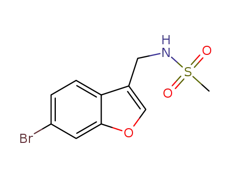 N-((6-bromobenzofuran-3-yl)methyl)methanesulfonamide