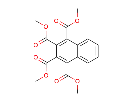 Molecular Structure of 36063-07-7 (1,2,3,4-Naphthalenetetracarboxylic acid, tetramethyl ester)