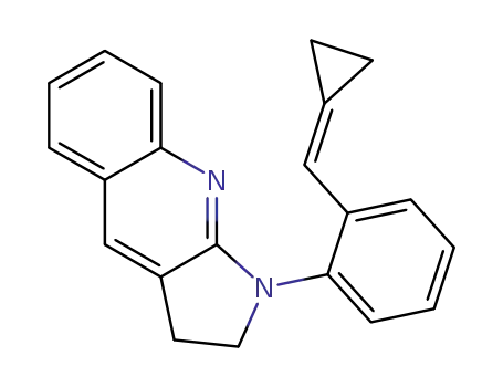 1-(2-(cyclopropylidenemethyl)phenyl)-2,3-dihydro-1H-pyrrolo[2,3-b]quinoline