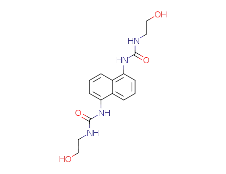 1-(2-Hydroxy-ethyl)-3-{5-[3-(2-hydroxy-ethyl)-ureido]-naphthalen-1-yl}-urea
