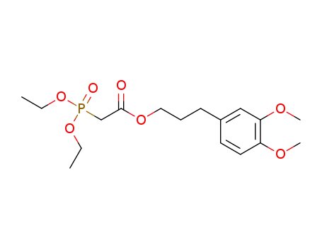 3-(3,4-dimethoxyphenyl)propyl 2-(diethoxyphosphoryl)acetate