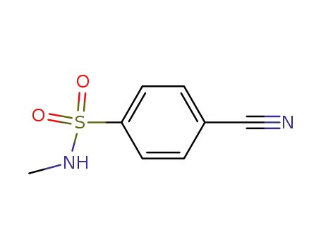 Benzonitrile, 4-[(methylamino)sulfonyl]-