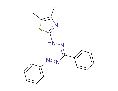 (E,Z)-5-(4,5-dimethylthiazol-2-yl)-1,3-diphenylformazan