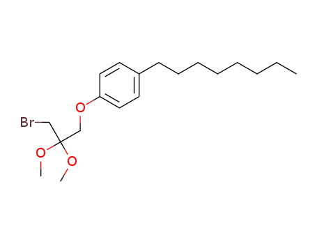 1-(3-bromo-2,2-dimethoxypropoxy)-4-octylbenzene