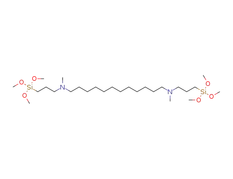 N,N'-bis(trimethoxysilylpropyl)-N,N'-dimethyl-1,12-dodecanediamine