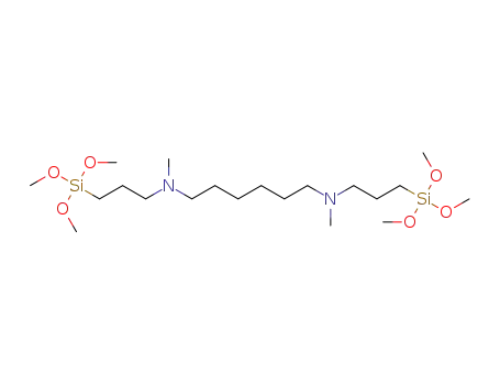 N,N'-bis(trimethoxysilylpropyl)-N,N'-dimethyl-1,6-hexanediamine