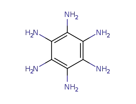 Molecular Structure of 4444-26-2 (1,2,3,4,5,6-Benzenehexamine-3HCl)