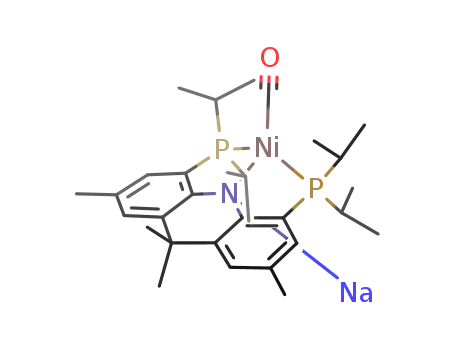 {Na}{(4,5-bis(diisopropylphosphino)-2,7,9,9-tetramethyl-9H-acridin-10-ide)Ni(CO)}