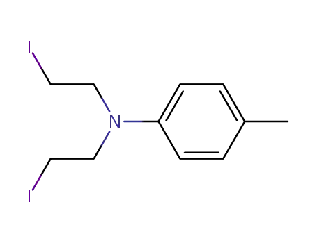 N,N-bis-(2-iodo-ethyl)-p-toluidine