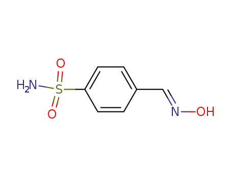 Molecular Structure of 98276-92-7 (Benzenesulfonamide, p-formyl-, oxime (6CI))