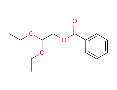 Molecular Structure of 101268-52-4 (2,2-diethoxyethyl benzoate)