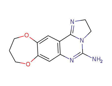 3,4,9,10-tetrahydro-2H-[1,4]coumaine[2,3-h]imidazo[1,2-c]quinazolin-7-amine