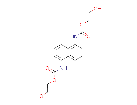N,N'-naphthalene-1,5-diyl-bis-carbamic acid bis-(2-hydroxy-ethyl ester)