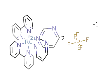 cis-[Ru(2,2'-bipyridyl)2(pyrimidine)2]2+