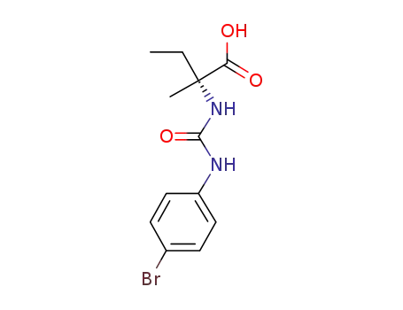 N-[(4-bromophenyl)carbamoyl]-D-isovaline