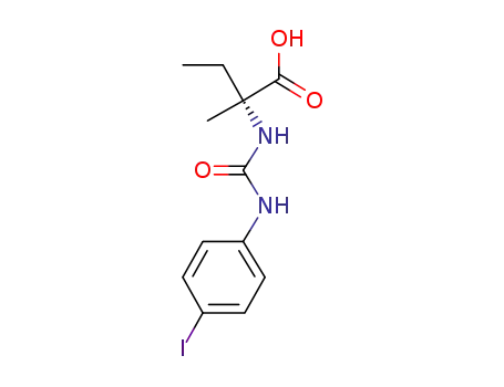 N-[(4-iodophenyl)carbamoyl]-D-isovaline