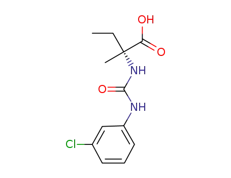 N-[(3-chlorophenyl)carbamoyl]-D-isovaline