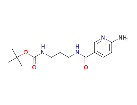tert-butyl (3-(6-aminonicotinamido)propyl)carbamate
