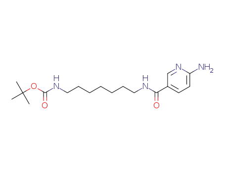 tert-butyl (7-(6-aminonicotinamido)heptyl)carbamate