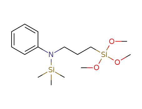 3-(N-phenyl-N-trimethylsilylamino)propyltrimethoxysilane