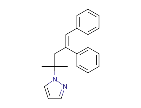 (Z)-1-(2-methyl-4,5-diphenylpent-4-en-2-yl)-1H-pyrazole