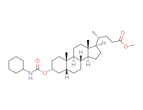 methyl 3α-(cyclohexylcarbamoyl)oxy-5β-cholan-24-oate