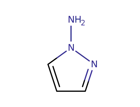 Molecular Structure of 3994-46-5 (1H-Pyrazol-1-amine)