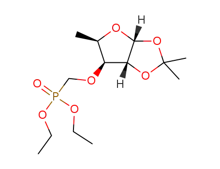5-deoxy-3-O-(diethylphosphonomethyl)-1,2-O-isopropylidenyl-D-xylose