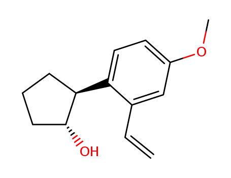 (1R,2S)-2-(4-methoxy-2-vinylphenyl)cyclopentan-1-ol