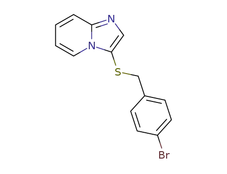 3-((4-bromobenzyl)thio)imidazo[1,2-a]pyridine