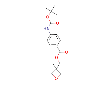 (3-methyloxetan-3-yl)methyl 4-((tert-butoxycarbonyl)amino)benzoate