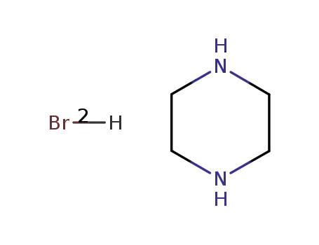 Molecular Structure of 59813-05-7 (piperazine dihydrobromide)