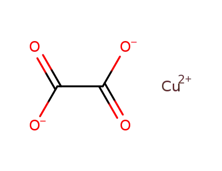 Molecular Structure of 814-91-5 (Cupric oxalate)