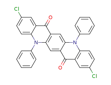 2,9-dichloro-5,12-diphenyl-5,12-dihydro-quino[2,3-b]acridine-7,14-dione